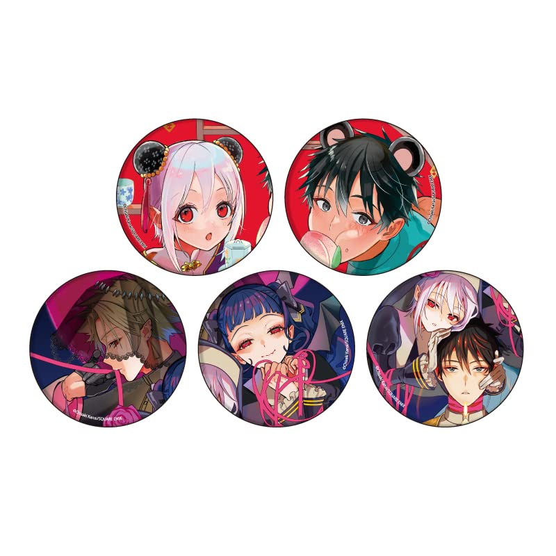 Amazon.co.jp: 僕の呪いの吸血姫 02 缶バッジ 5個入りBOX : おもちゃ